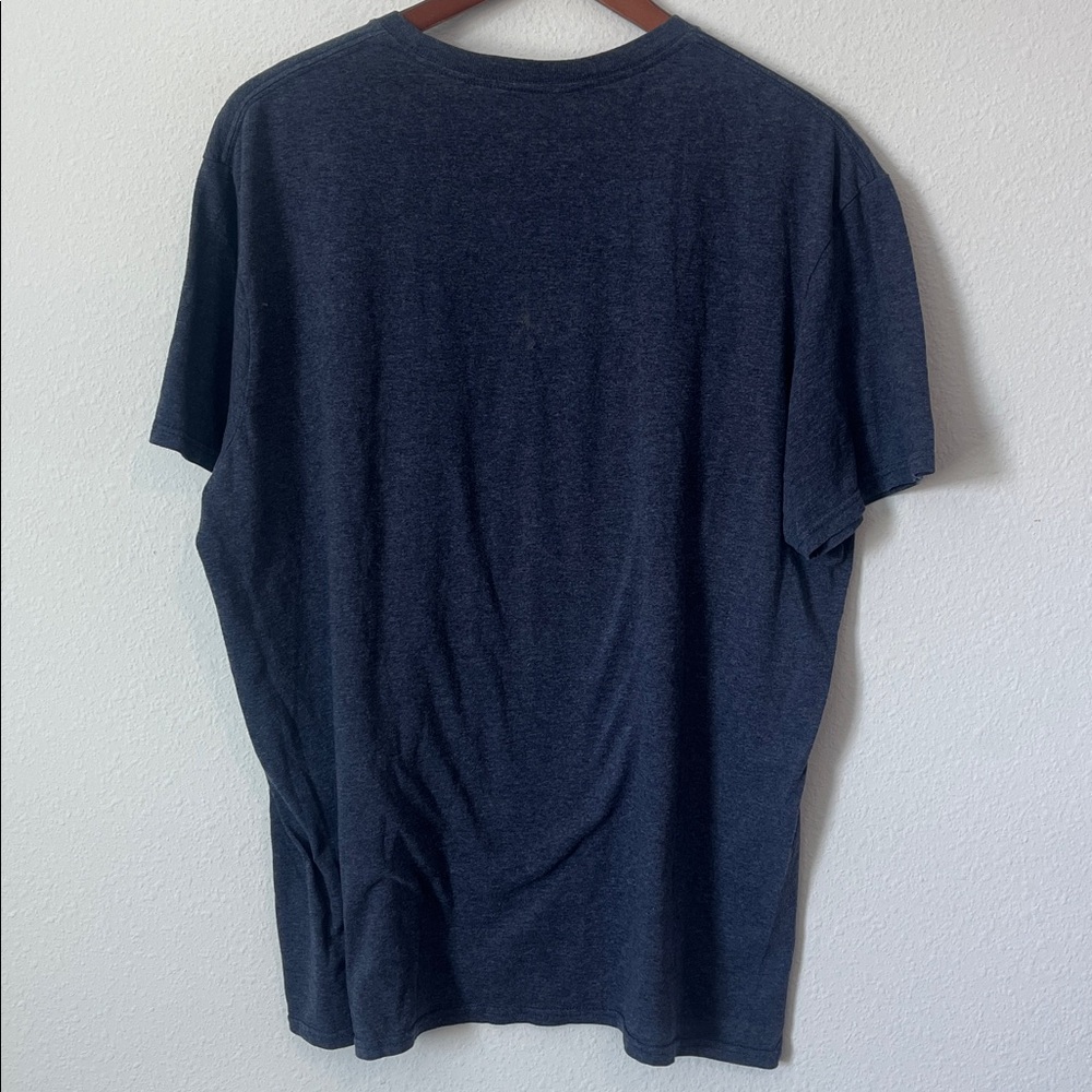 Well Worn Navy Blue Dad Graphic T-Shirt - Picture 3 of 3